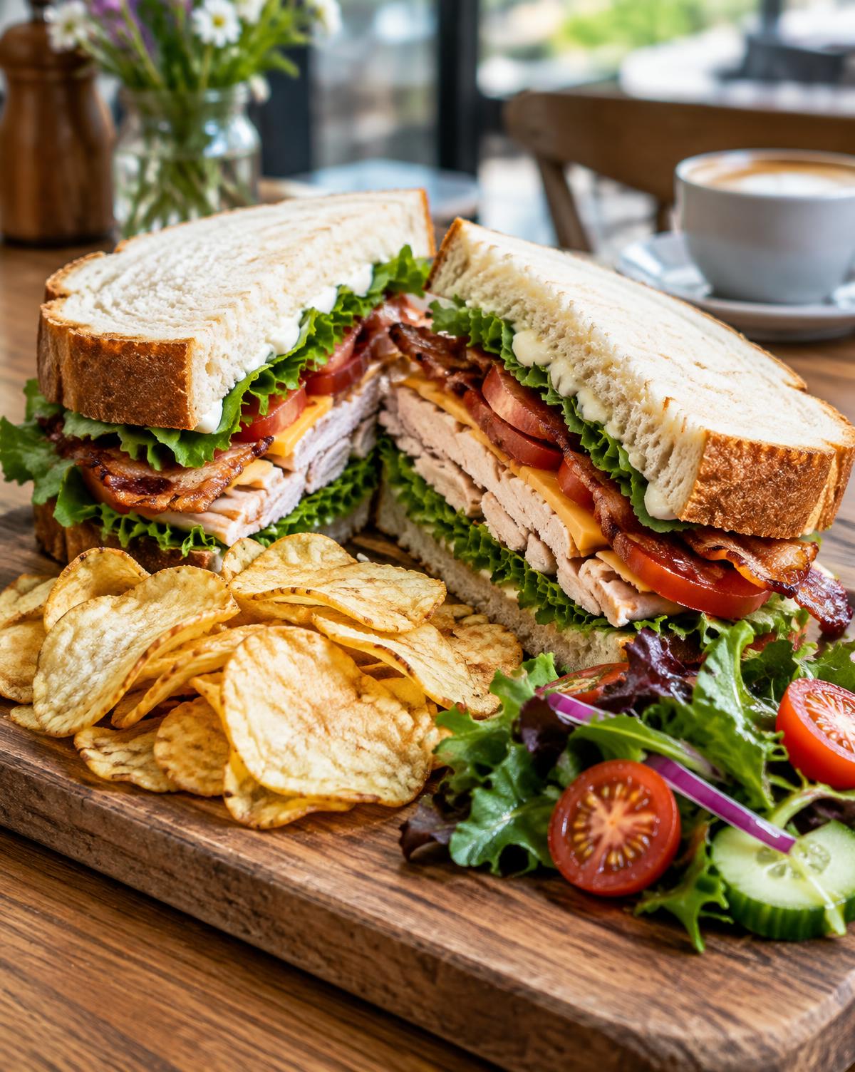 Sandwiches at Theo's Cafe & Deli, Cowley